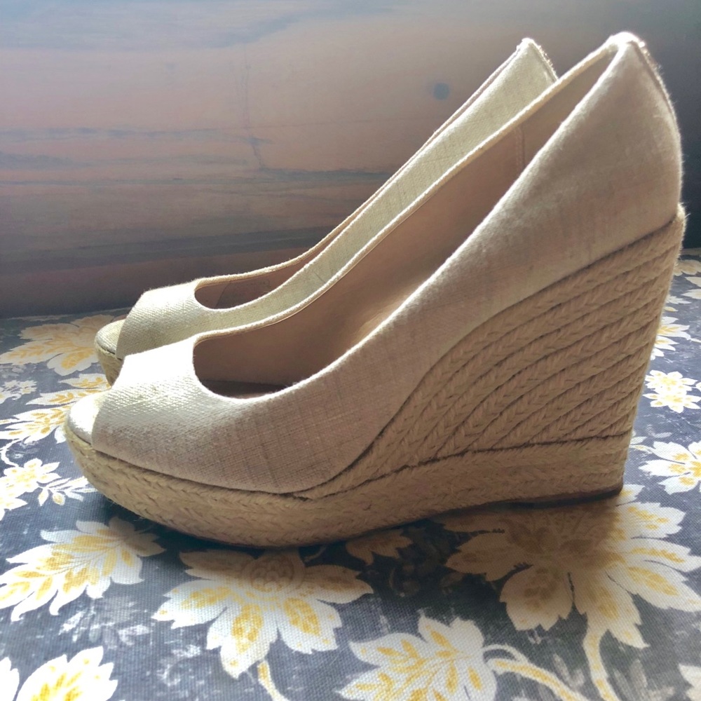 Coach Milan natural linen 8.5